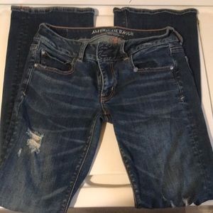 American eagle artist flare jeans